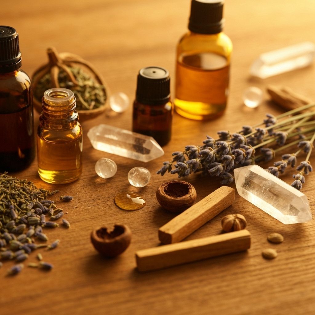 Sacred herbs and essential oils